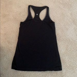 Lululemon black size 4 tank top